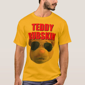 Goldener Teddy-unbesonnenes T-Shirt