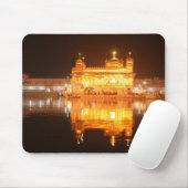 Goldener Tempel Amritsar Nordindien nachts Mousepad (Mit Mouse)
