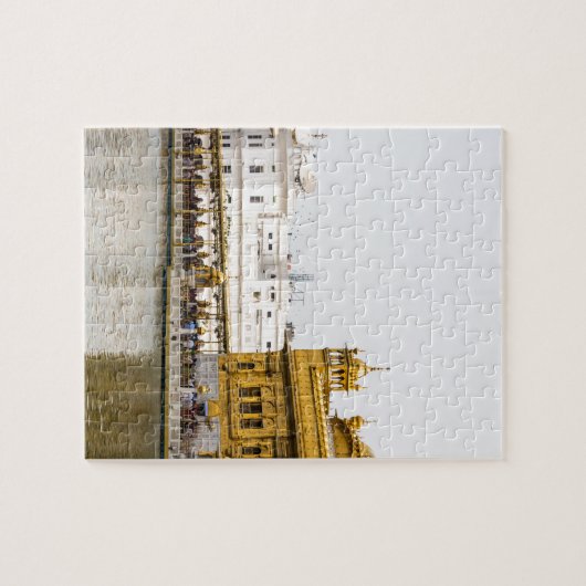 Goldener Tempel Puzzle (Horizontal)