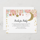 Goldener Tinkle - Bringen Sie einen Bucheinsatz mi Einladungspostkarte (Vorne/Hinten)