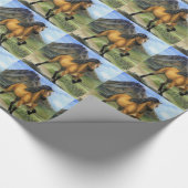 Goldener Tolt Geschenkpapier (Ecke)