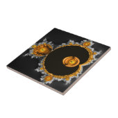 Goldener Traum. Das berühmte Full Mandelbrot Set Fliese (Seite)