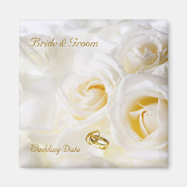Goldener Traum Gastgeschenk Hochzeit Magnet