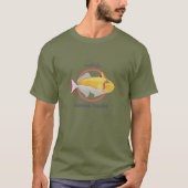 Goldener Triggerfish-T - Shirt (Vorderseite)