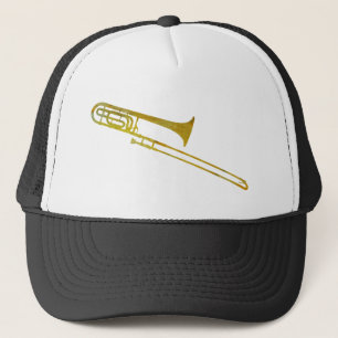 Goldener Trombone Truckerkappe