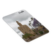 Goldener Turm von Sevilla Magnet (Rechte Seite)