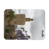 Goldener Turm von Sevilla Magnet (Horizontal)