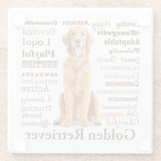 Goldener Untersetzer (Rückseite)