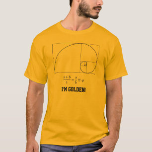 Goldener Verhältnis-T - Shirt
