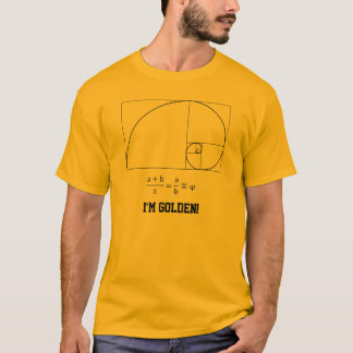 Goldener Verhältnis-T - Shirt