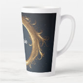 Goldener Verzierte Ring Milchtasse (Rechts)