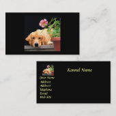 Goldener Visitenkarte (Vorne/Hinten)