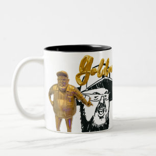 Goldener Vito-Becher Zweifarbige Tasse