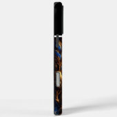 Goldener Vollmond hängt im Himmel Case-Mate iPhone Hülle (Rückseite / Rechts)