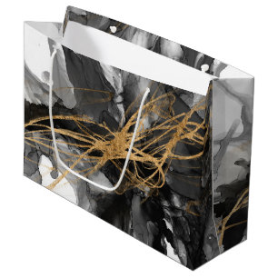 Goldener Vortex I Große Geschenktüte