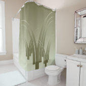 Goldener Wald Duschvorhang (Beispiel)