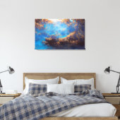 Goldener Wald Leinwanddruck (Insitu (Schlafzimmer))