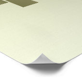Goldener Wald Poster (Ecke)