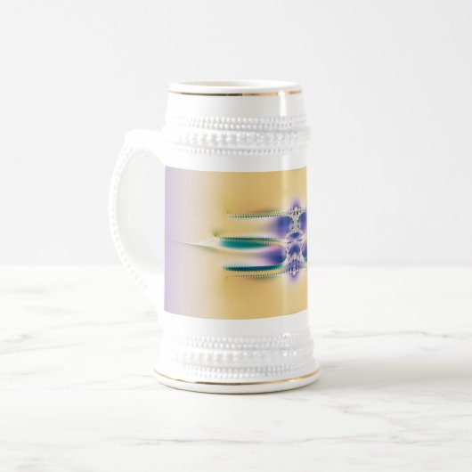 Goldener Weg Bierglas (Vorderseite Links)