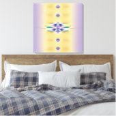 Goldener Weg Leinwanddruck (Insitu (Schlafzimmer))
