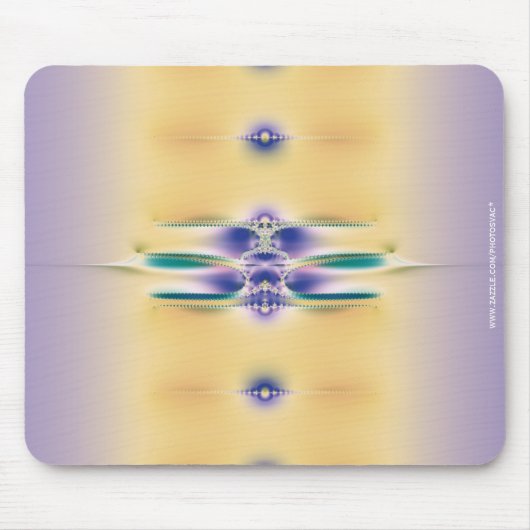 Goldener Weg Mousepad (Vorne)