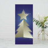 Goldener Weihnachtsbaum (Stehend Vorderseite)