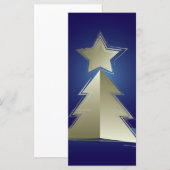 Goldener Weihnachtsbaum (Vorne/Hinten)