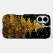 Goldener Weihnachtsbaum Case-Mate iPhone Hülle (Rückseite (Horizontal))