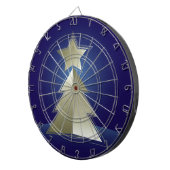 Goldener Weihnachtsbaum Dartscheibe (Vorderseite rechts)