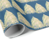 Goldener Weihnachtsbaum Geschenkpapier (Rolleneckpunkt)