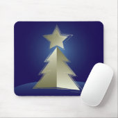 Goldener Weihnachtsbaum Mousepad (Mit Mouse)