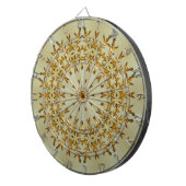 Goldener Weihnachtskranz Dartscheibe (Vorderseite rechts)