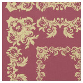 Goldener Wein Stoff (Nahaufnahme)