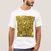 GOLDENER WEISSER T - SHIRT (Vorderseite)