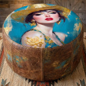 Goldener Western Glam Decoupage Seidenpapier
