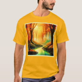 Goldener Whisper vom Herbst T-Shirt (Vorderseite)
