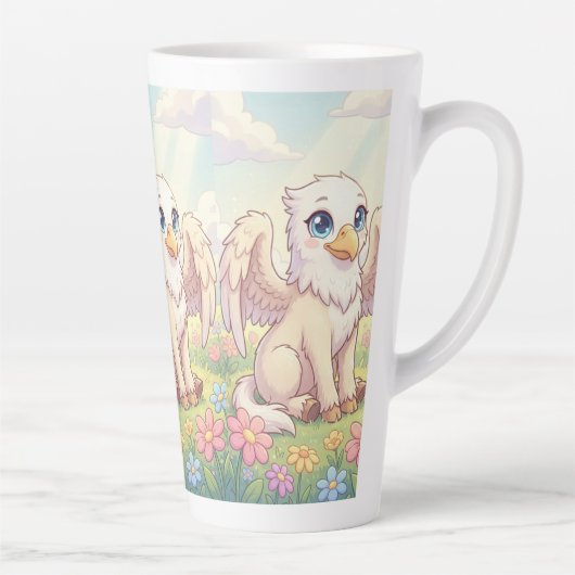 Goldener Wiesen-Greif-Becher Milchtasse (Rechts)