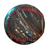 Goldener Wirbel des Quantenkerns Baseball (Vorderseite Links)