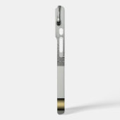 Goldener Wolf mit individuellem Namen 🐺 Case-Mate iPhone Hülle (Rückseite / Links)
