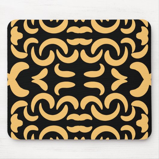 Goldener Wurm Mousepad (Vorne)
