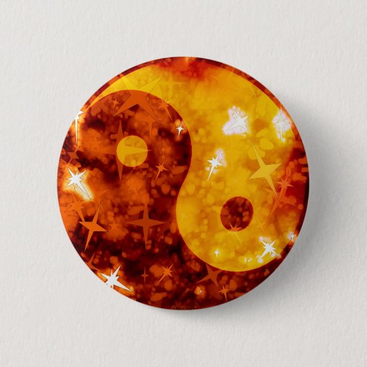 Goldener ying funkelnd Knopf Yang Button (Vorderseite)