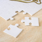 Goldenes 3-D-Rose-Symbol Puzzle (Seite)