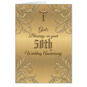 Goldenes 50. Hochzeitstag-Ehegebet (Vorne)