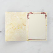 Goldenes 50-jähriges Jubiläum Karte (Innenseite)