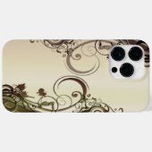 Goldenes Abstrakt Case-Mate iPhone Hülle (Rückseite (Horizontal))