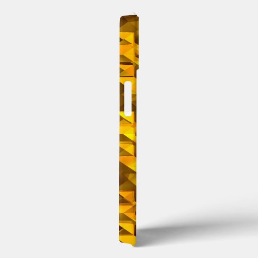 Goldenes Abstrakt Case-Mate iPhone Hülle (Rückseite / Rechts)