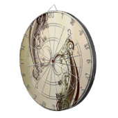 Goldenes Abstrakt Dartscheibe (Vorderseite rechts)