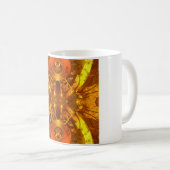 Goldenes Abstrakt Kaffeetasse (VorderseiteRechts)