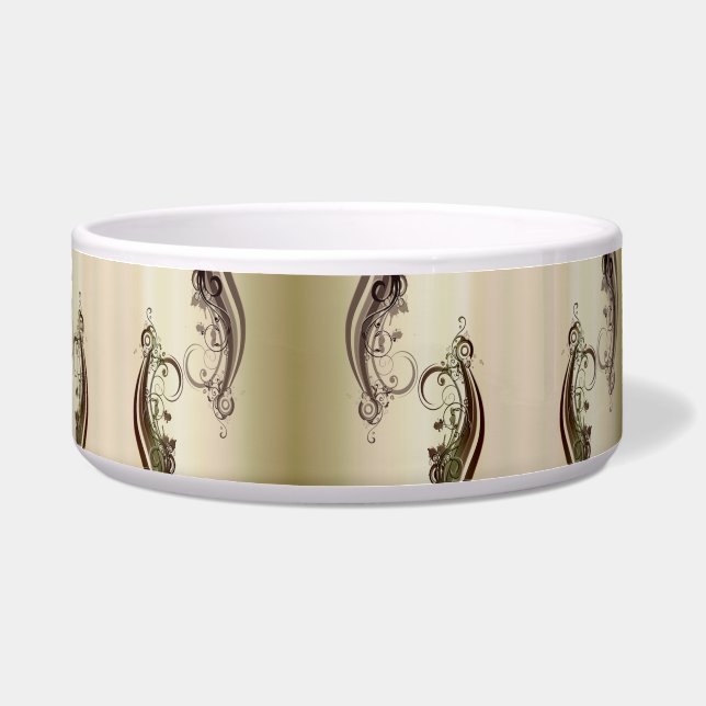 Goldenes Abstrakt Napf (Vorderseite)