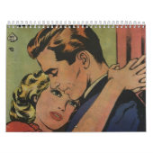 Goldenes Alters-Comic-Kunst - alle Romances Kalender (Titelbild)
